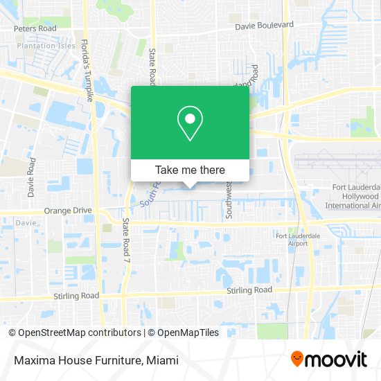 Maxima House Furniture map