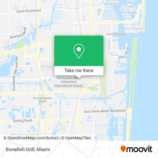 Mapa de Bonefish Grill