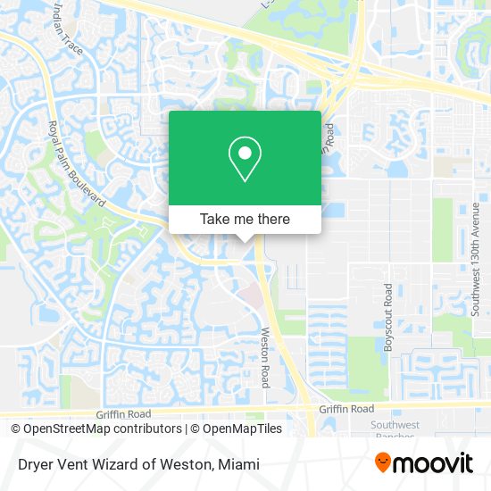 Mapa de Dryer Vent Wizard of Weston