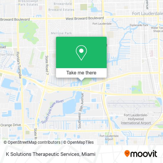 K Solutions Therapeutic Services map