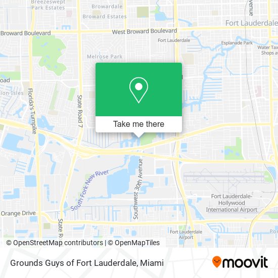 Grounds Guys of Fort Lauderdale map