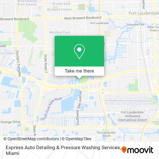 Mapa de Express Auto Detailing & Pressure Washing Services