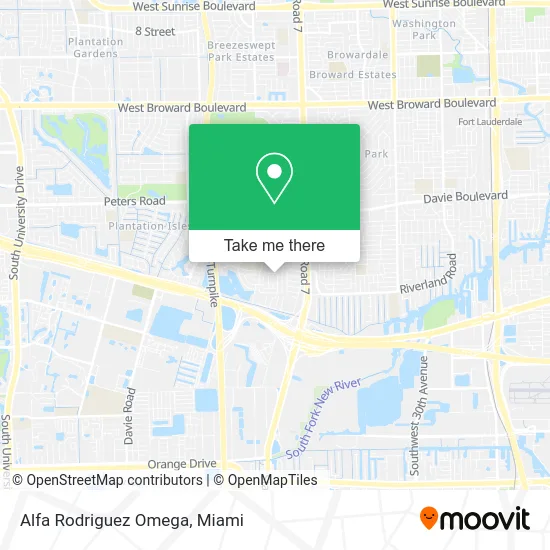 Alfa Rodriguez Omega map