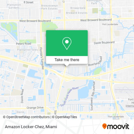 Mapa de Amazon Locker-Chez