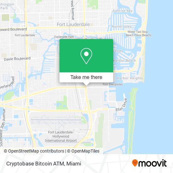 Mapa de Cryptobase Bitcoin ATM