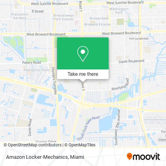 Mapa de Amazon Locker-Mechanics