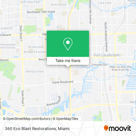 360 Eco Blast Restorations map