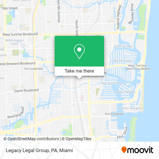 Mapa de Legacy Legal Group, PA