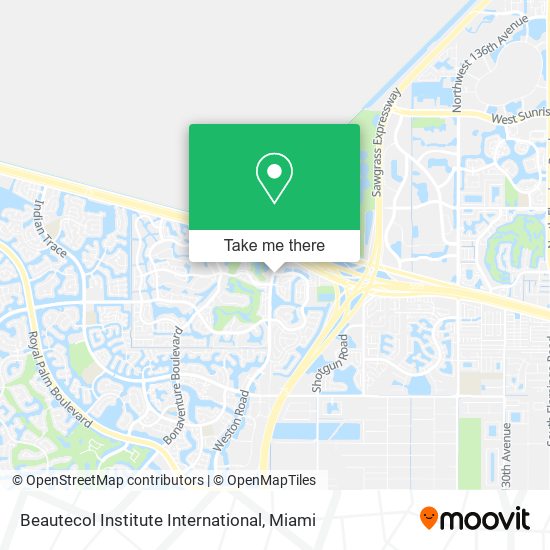 Beautecol Institute International map