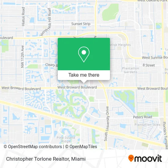 Christopher Torlone Realtor map