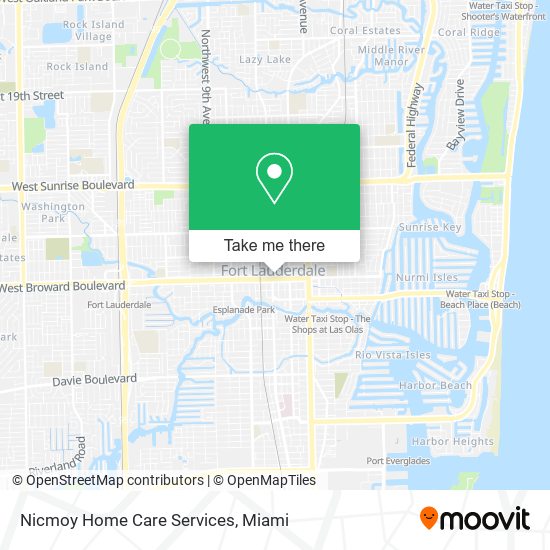 Nicmoy Home Care Services map