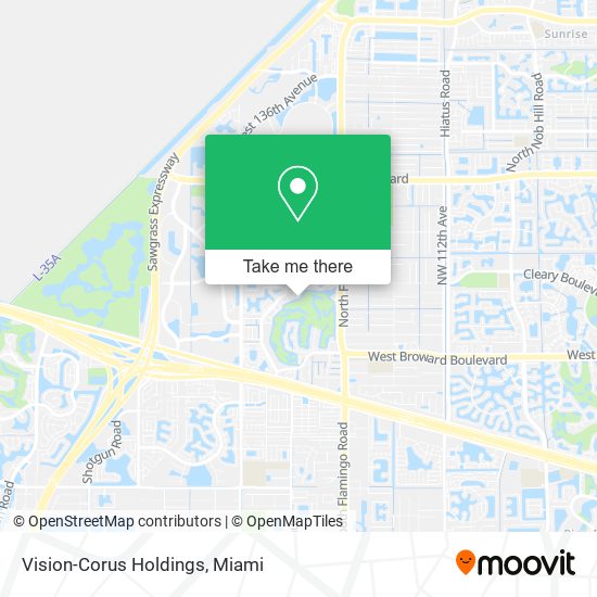 Vision-Corus Holdings map