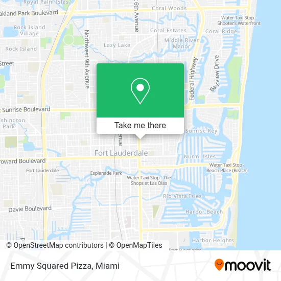 Emmy Squared Pizza map