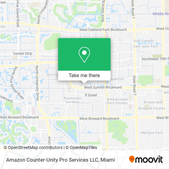 Amazon Counter-Unity Pro Services LLC map