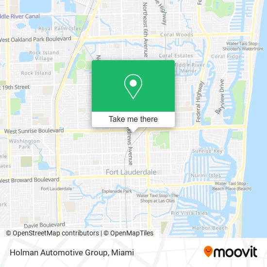 Holman Automotive Group map