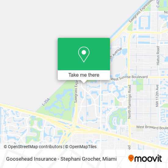 Goosehead Insurance - Stephani Grocher map