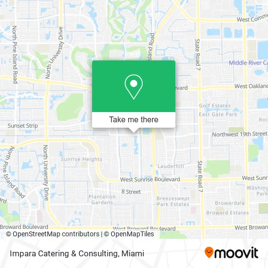 Impara Catering & Consulting map