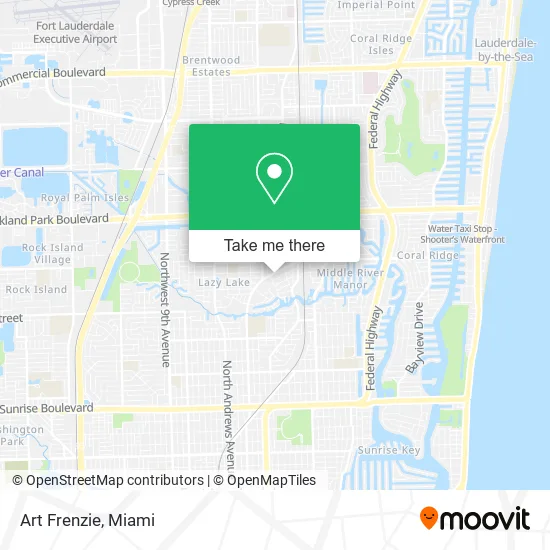 Art Frenzie map