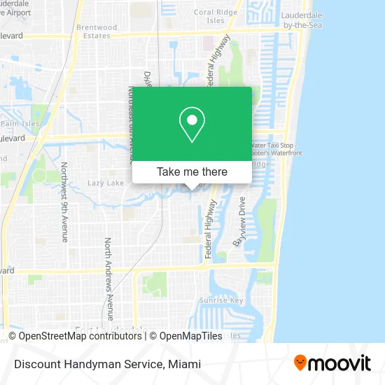Discount Handyman Service map