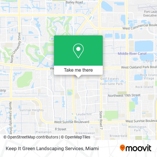 Keep It Green Landscaping Services map