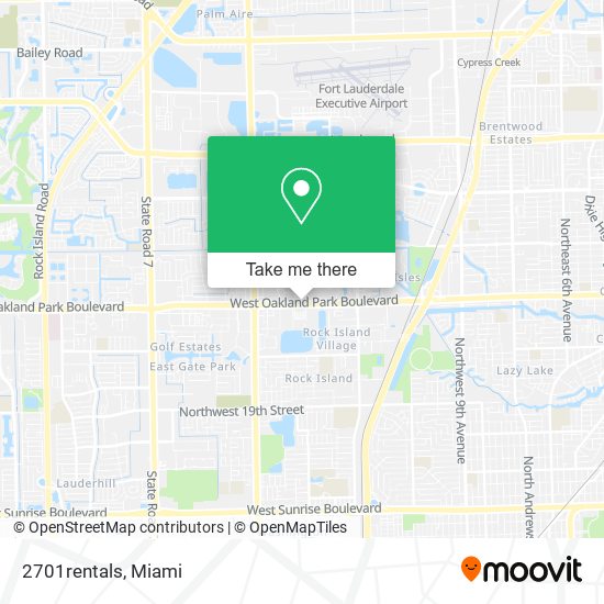 Mapa de 2701rentals