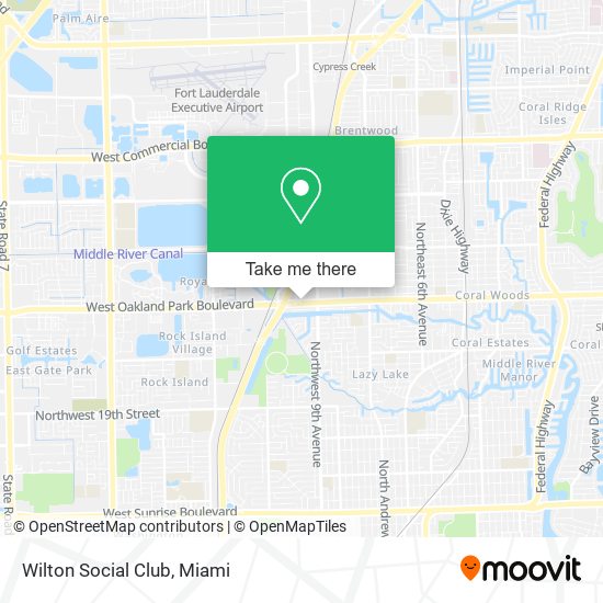 Wilton Social Club map