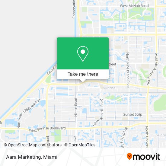 Aara Marketing map