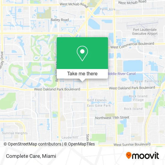 Mapa de Complete Care