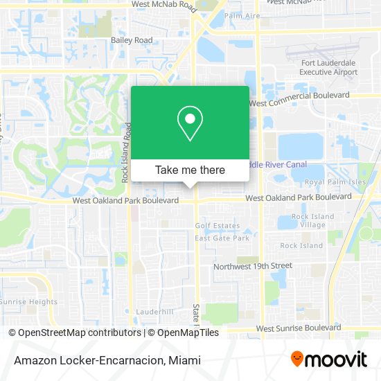 Amazon Locker-Encarnacion map