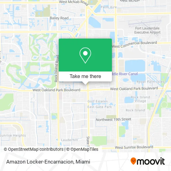 Mapa de Amazon Locker-Encarnacion