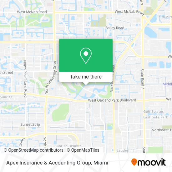 Apex Insurance & Accounting Group map