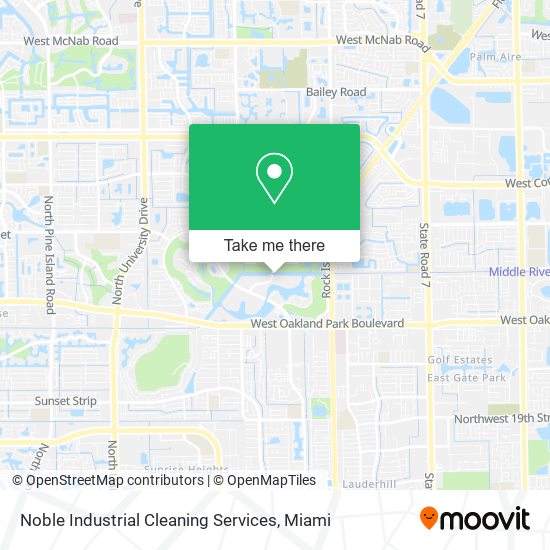 Noble Industrial Cleaning Services map