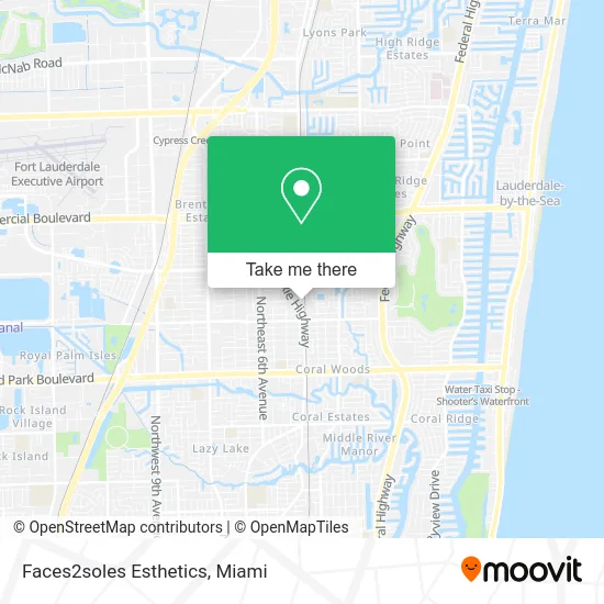 Faces2soles Esthetics map