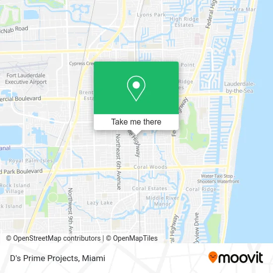 D's Prime Projects map