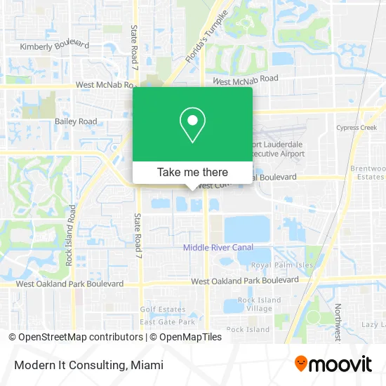 Modern It Consulting map