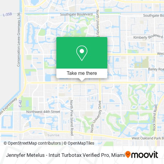 Jennyfer Metelus - Intuit Turbotax Verified Pro map