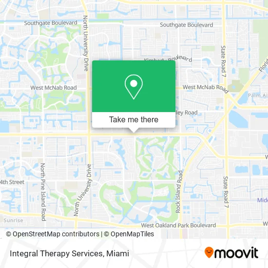 Integral Therapy Services map