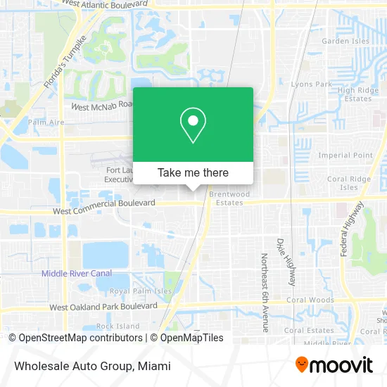 Wholesale Auto Group map