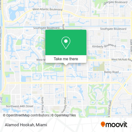 Alamod Hookah map