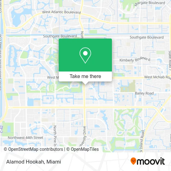 Alamod Hookah map