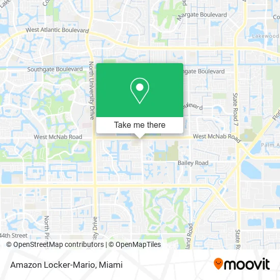 Amazon Locker-Mario map