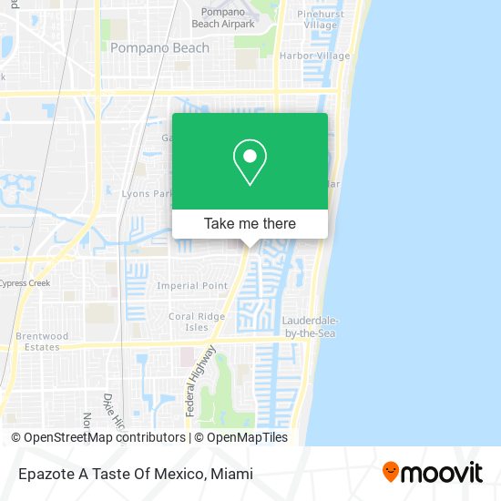 Epazote A Taste Of Mexico map