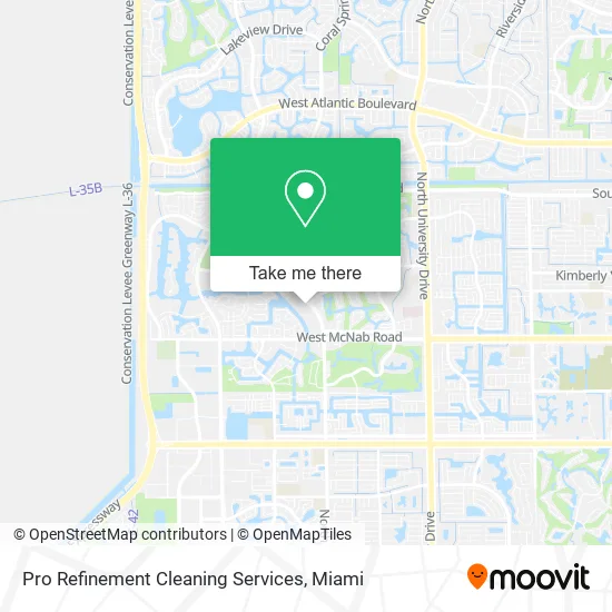 Pro Refinement Cleaning Services map