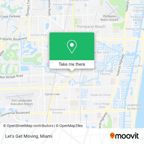 Let's Get Moving map