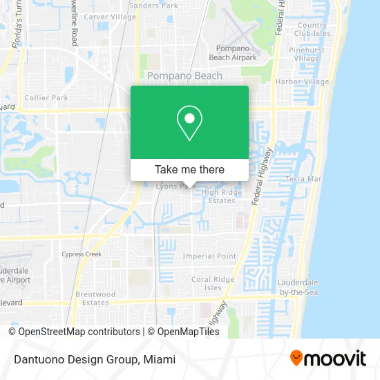 Dantuono Design Group map