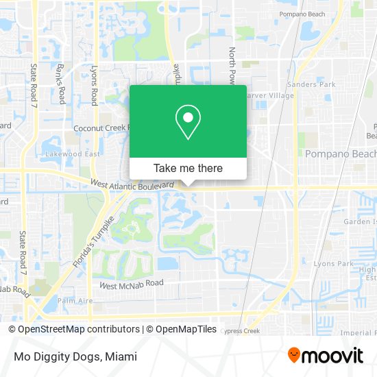 Mapa de Mo Diggity Dogs