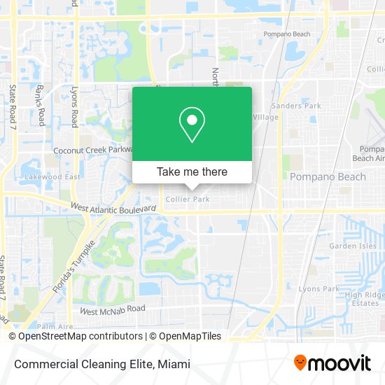 Commercial Cleaning Elite map