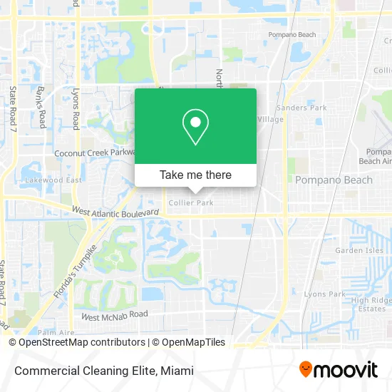 Commercial Cleaning Elite map