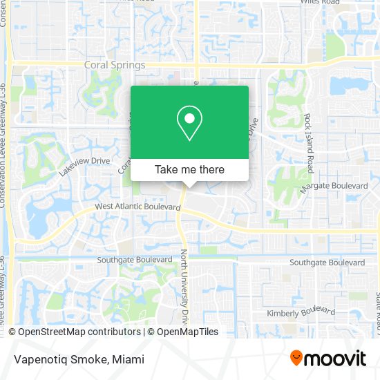 Mapa de Vapenotiq Smoke