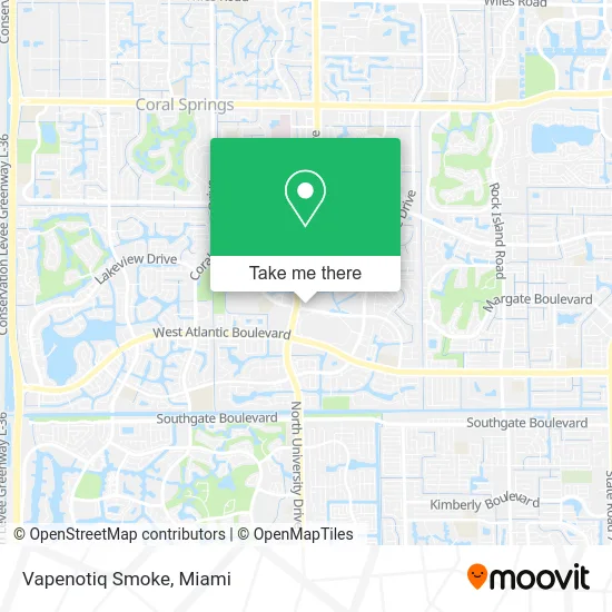 Vapenotiq Smoke map